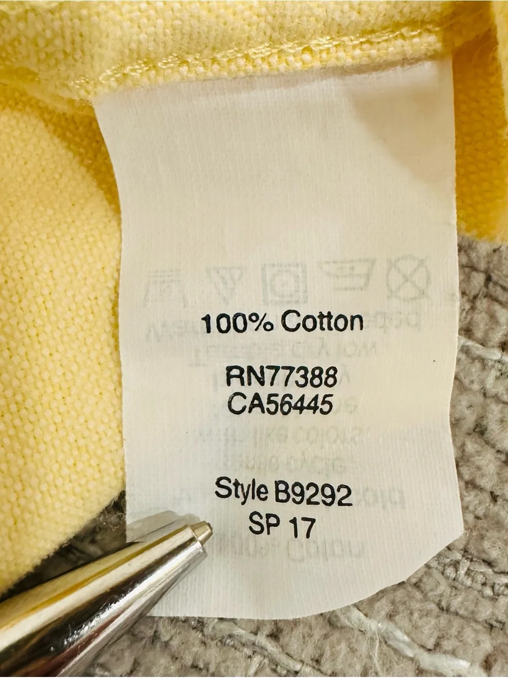 J.Crew Mens Oxford Shirt Large L Slim Fit Yellow Button Down Long Sleeve Cotton